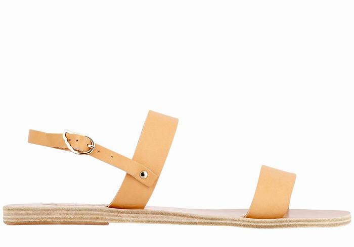 Sandali Con Cinturino Sul Retro Ancient Greek Sandals Clio Donna Beige | LXG5545CL