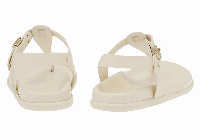 Sandali Con Cinturino Sul Retro Ancient Greek Sandals Alki Flip Flop Donna Bianche | IUW9033NY