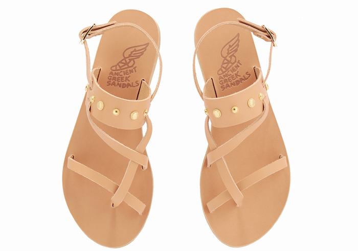 Sandali Con Cinturino Sul Retro Ancient Greek Sandals Alethea Bee Donna Beige | JDA3871JG