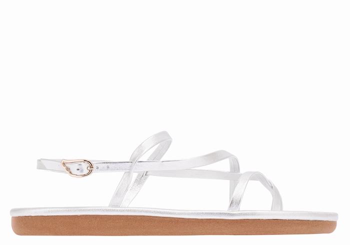 Sandali Con Cinturino Sul Retro Ancient Greek Sandals Alethea Donna Argento | VRZ3768TN