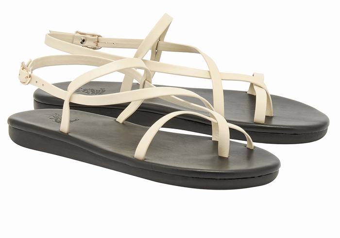 Sandali Con Cinturino Sul Retro Ancient Greek Sandals Alethea Donna Bianche | FTY3036ZS