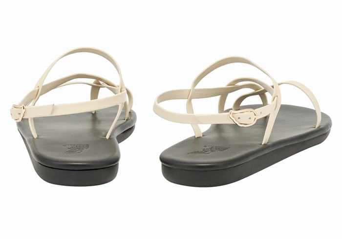 Sandali Con Cinturino Sul Retro Ancient Greek Sandals Alethea Donna Bianche | FTY3036ZS