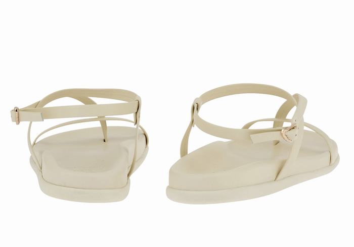 Sandali Con Cinturino Sul Retro Ancient Greek Sandals Aimilia Donna Bianche | UGZ5728MC