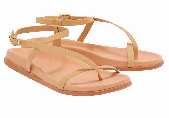 Sandali Con Cinturino Sul Retro Ancient Greek Sandals Aimilia Donna Beige | BFW8468OJ