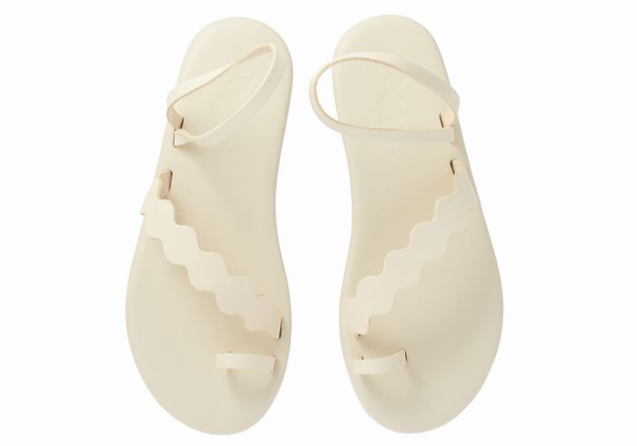 Sandali Con Puntale Ancient Greek Sandals Koralia Donna Bianche | TOM2542UB