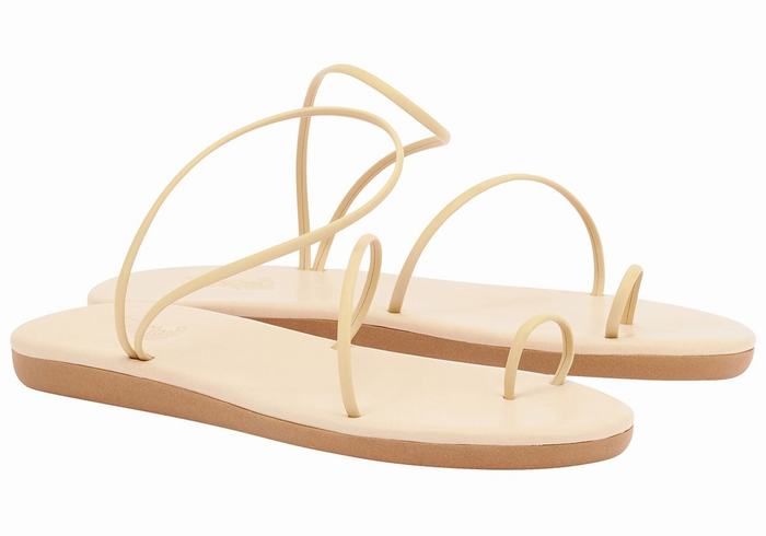 Sandali Con Puntale Ancient Greek Sandals Kansiz Donna Beige | CUW1065WZ