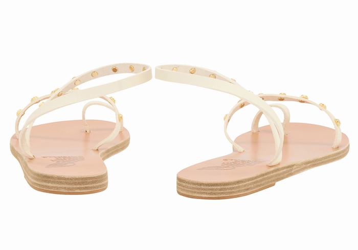 Sandali Con Puntale Ancient Greek Sandals Eleftheria Bee Donna Bianche | LVM3444TN