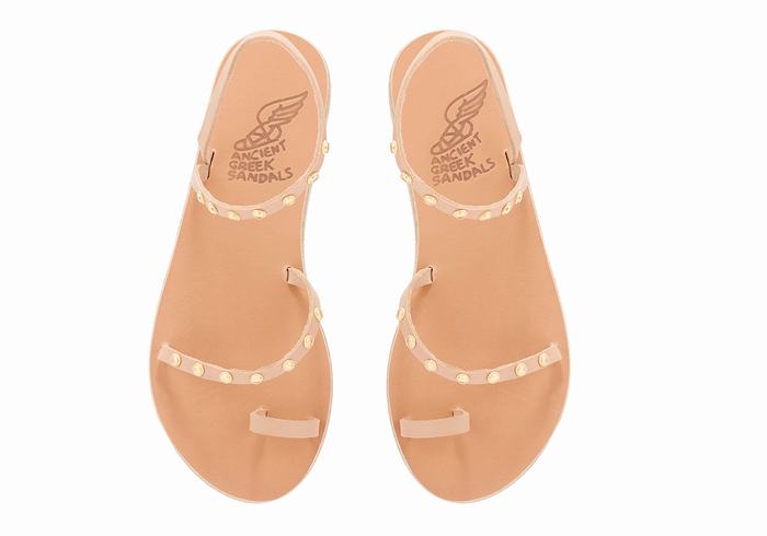 Sandali Con Puntale Ancient Greek Sandals Eleftheria Bee Donna Beige | APN3449QF