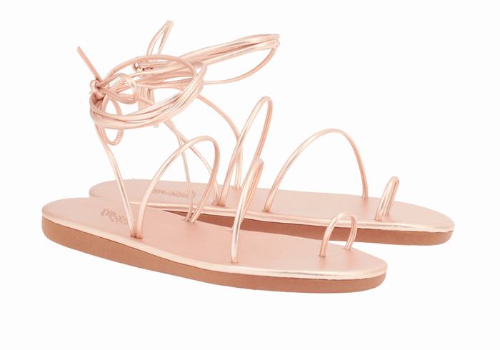 Sandali Con Puntale Ancient Greek Sandals Du Donna Rosa Oro | LTP6676DP