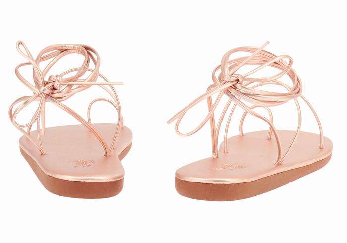 Sandali Con Puntale Ancient Greek Sandals Du Donna Rosa Oro | LTP6676DP