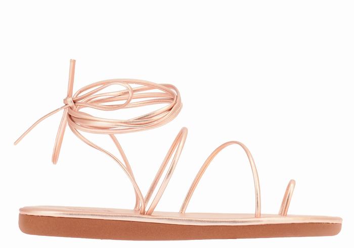 Sandali Con Puntale Ancient Greek Sandals Du Donna Rosa Oro | LTP6676DP