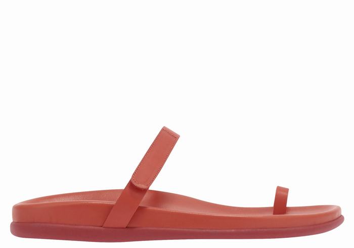 Sandali Con Puntale Ancient Greek Sandals Dokos Donna Rosse | DJB2711BG