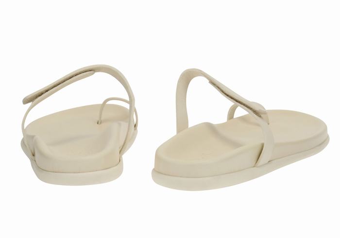 Sandali Con Puntale Ancient Greek Sandals Dokos Donna Bianche | QSQ8874HJ