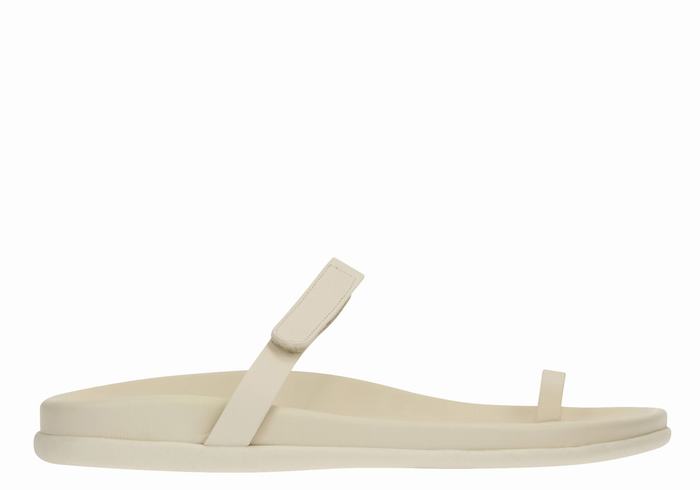 Sandali Con Puntale Ancient Greek Sandals Dokos Donna Bianche | QSQ8874HJ