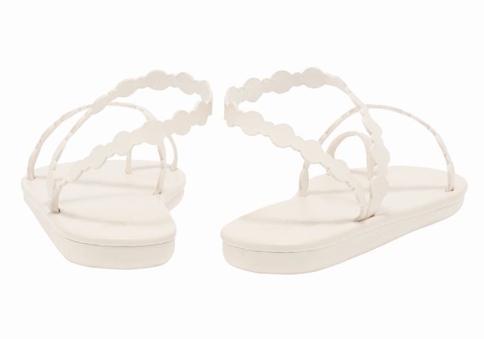 Sandali Con Puntale Ancient Greek Sandals Cronos Donna Bianche | VVZ155FC