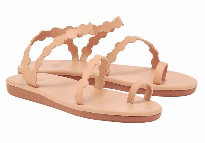 Sandali Con Puntale Ancient Greek Sandals Cronos Donna Beige | TNV167DN