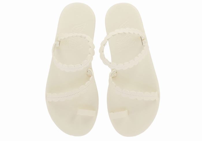 Sandali Con Puntale Ancient Greek Sandals Aura Donna Bianche | PBW843GU