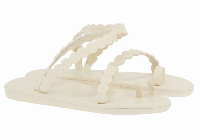 Sandali Con Puntale Ancient Greek Sandals Aura Donna Bianche | PBW843GU