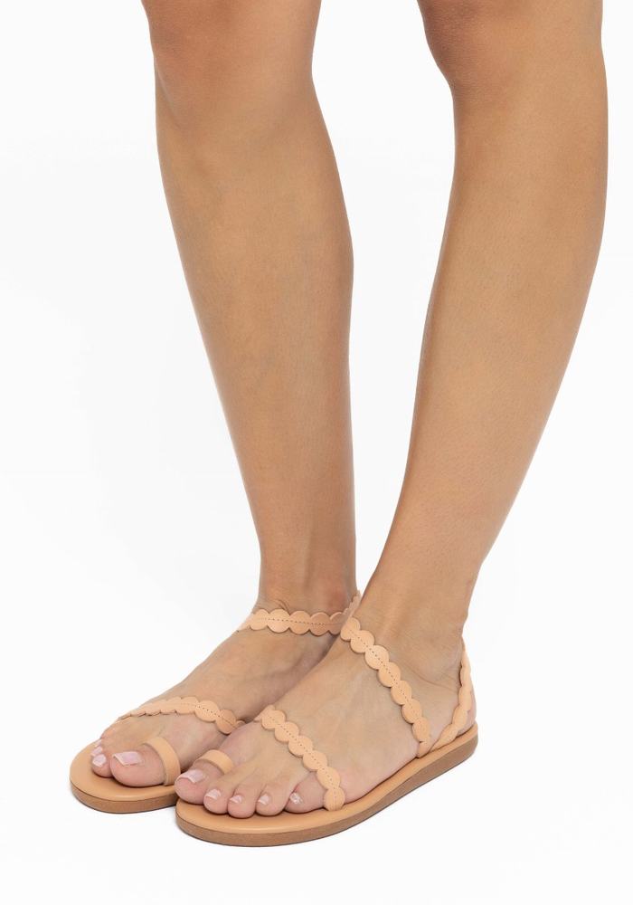 Sandali Con Puntale Ancient Greek Sandals Aura Donna Beige | RHP6582NE