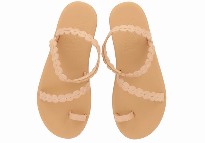 Sandali Con Puntale Ancient Greek Sandals Aura Donna Beige | RHP6582NE