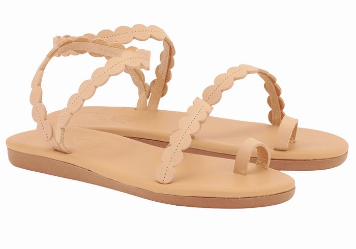 Sandali Con Puntale Ancient Greek Sandals Aura Donna Beige | RHP6582NE