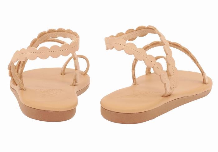 Sandali Con Puntale Ancient Greek Sandals Aura Donna Beige | RHP6582NE