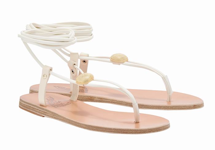 Sandali Da Gladiatore Ancient Greek Sandals Persephone Donna Bianche | PGH2119MC