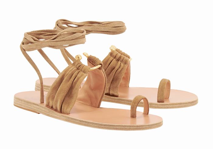 Sandali Da Gladiatore Ancient Greek Sandals Kerasia Donna Marroni | IOA5348SB