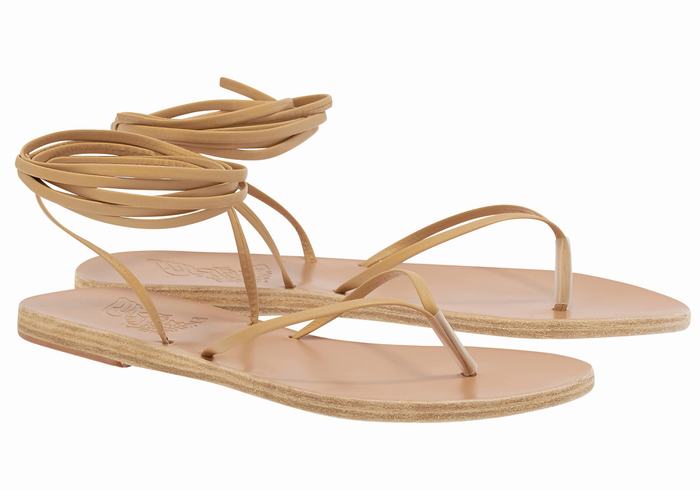 Sandali Da Gladiatore Ancient Greek Sandals Celia Donna Beige | KKM3077VS