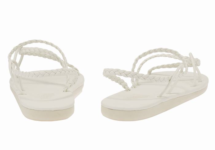 Sandali Intrecciati Ancient Greek Sandals Maya Donna Bianche | KTD2290WH