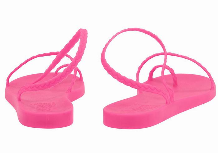 Sandali Intrecciati Ancient Greek Sandals Eleftheria Donna Rosa Rosa | MPL2585DC