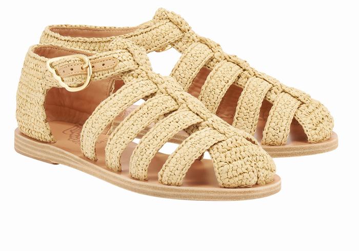 Sandali Pescatore Ancient Greek Sandals Homeria Donna Beige | NLP9793AM