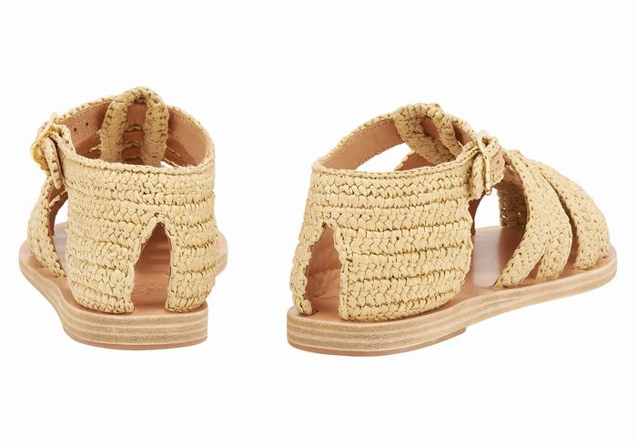 Sandali Pescatore Ancient Greek Sandals Homeria Donna Beige | NLP9793AM