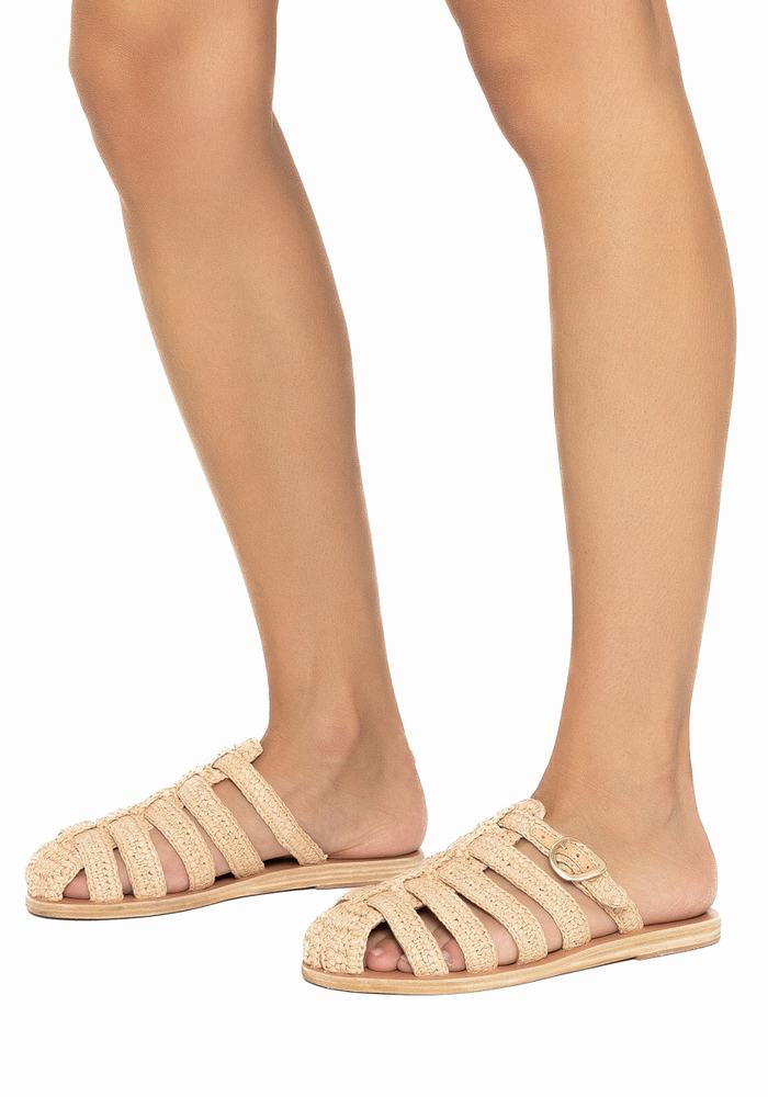 Sandali Pescatore Ancient Greek Sandals Cosmia Donna Beige | RRG2660LY