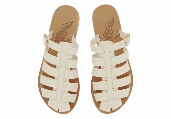 Sandali Pescatore Ancient Greek Sandals Cosmia Donna Bianche | HVN816UG