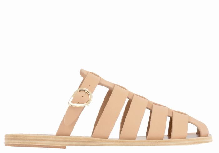 Sandali Pescatore Ancient Greek Sandals Cosmia Donna Beige | EYX4431VK