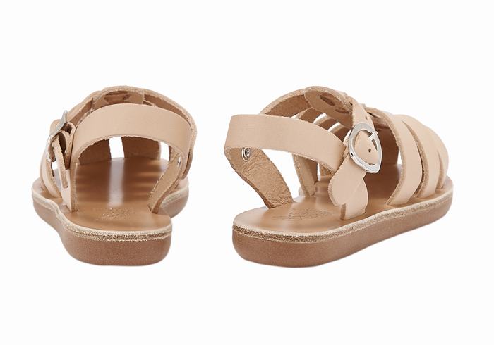 Sandali Pescatore Ancient Greek Sandals Little Ektoras Soft Bambino Beige | TOF76BN