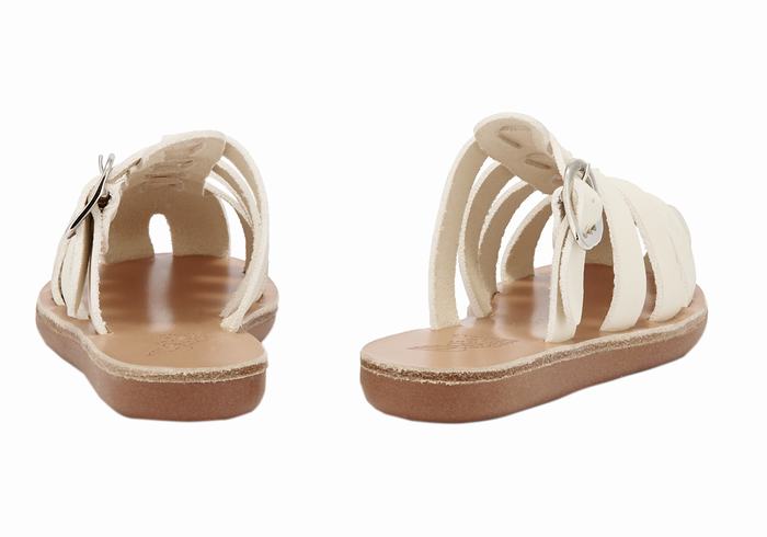 Sandali Pescatore Ancient Greek Sandals Little Cosmia Soft Bambino Bianche | BRD2975YH