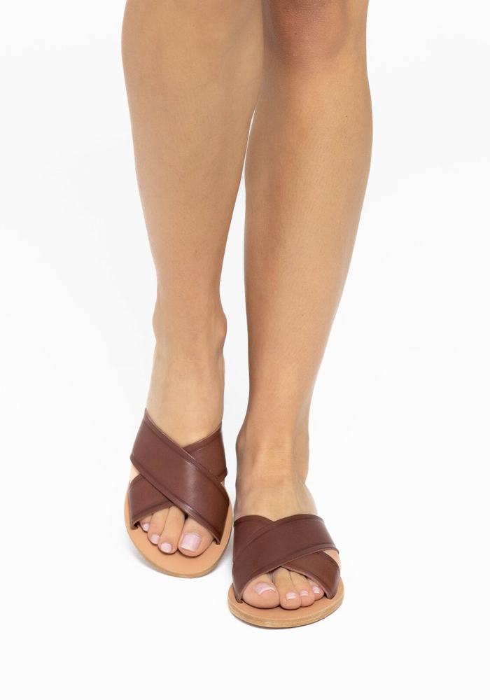 Sandali Scorrevoli Ancient Greek Sandals Thais Donna Caffè | DRO5595DW