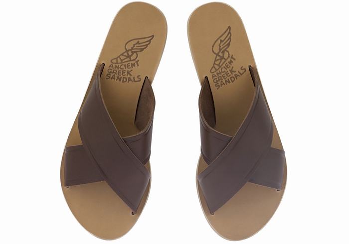 Sandali Scorrevoli Ancient Greek Sandals Thais Donna Caffè | DRO5595DW