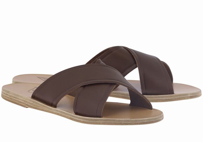 Sandali Scorrevoli Ancient Greek Sandals Thais Donna Caffè | DRO5595DW