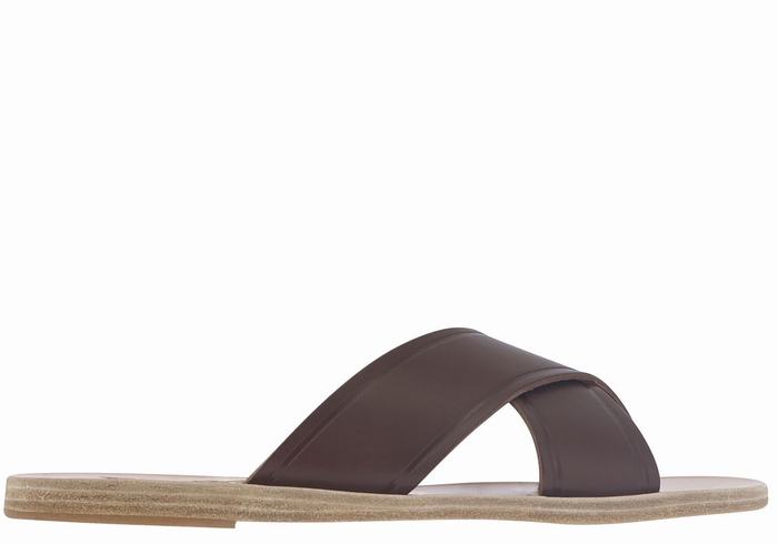 Sandali Scorrevoli Ancient Greek Sandals Thais Donna Caffè | DRO5595DW