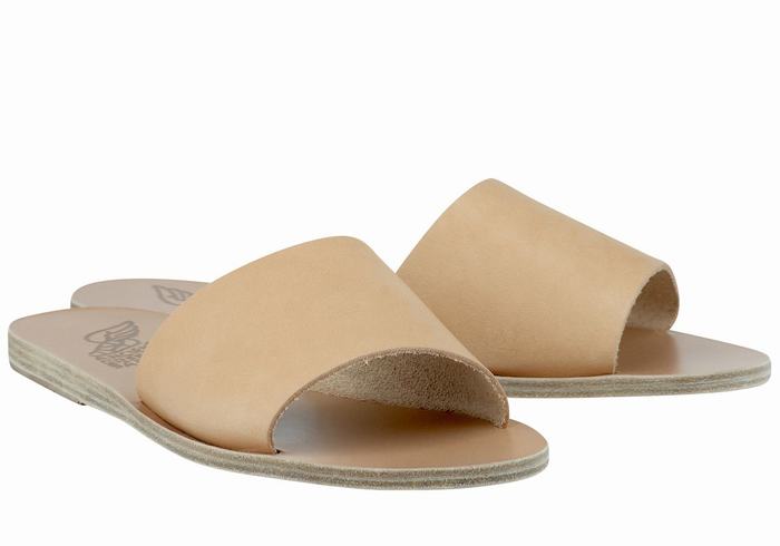 Sandali Scorrevoli Ancient Greek Sandals Taygete Donna Beige | UFP6223QB