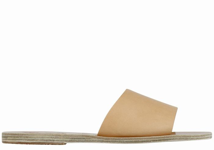 Sandali Scorrevoli Ancient Greek Sandals Taygete Donna Beige | UFP6223QB