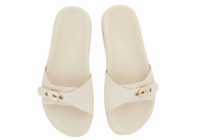 Sandali Scorrevoli Ancient Greek Sandals Odi Donna Bianche | SNC8859UN