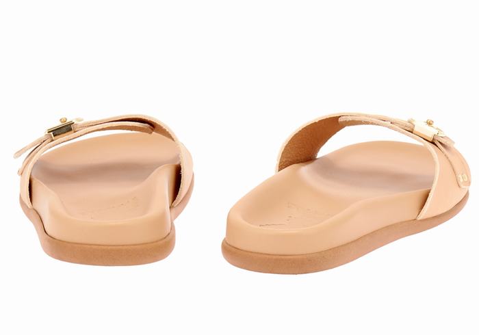 Sandali Scorrevoli Ancient Greek Sandals Odi Donna Beige | QAX225PZ