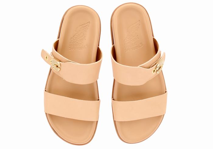 Sandali Scorrevoli Ancient Greek Sandals Latria Donna Beige | NOX7573JD