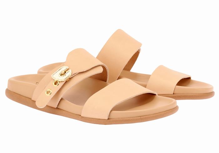 Sandali Scorrevoli Ancient Greek Sandals Latria Donna Beige | NOX7573JD