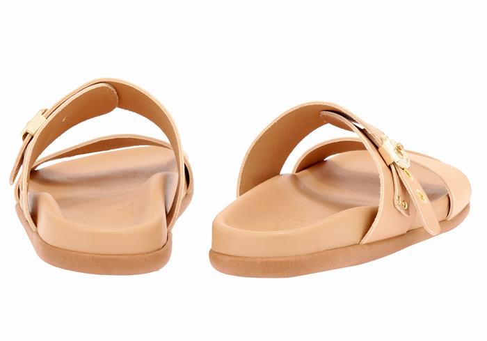 Sandali Scorrevoli Ancient Greek Sandals Latria Donna Beige | NOX7573JD