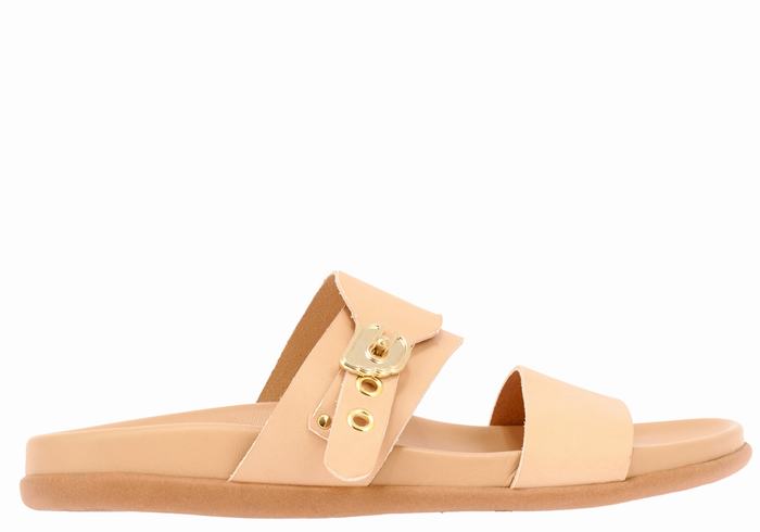 Sandali Scorrevoli Ancient Greek Sandals Latria Donna Beige | NOX7573JD